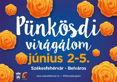 Pünkösdi Virágálom – pénteken virágba borul Székesfehérvár Belvárosa